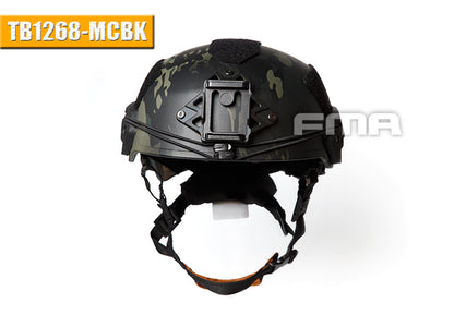 FMA TWF Tactical EXF Ballistic Helmet (L/XL) - Multicam BLACK (TB1268A) - APEXTAC GEAR