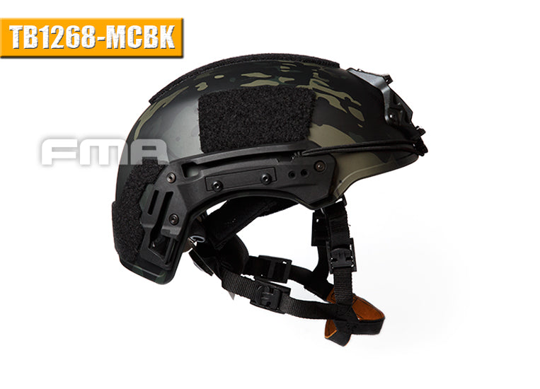 FMA TWF Tactical EXF Ballistic Helmet (L/XL) - Multicam BLACK (TB1268A) - APEXTAC GEAR
