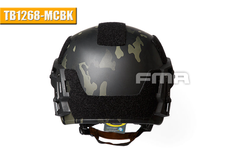 FMA TWF Tactical EXF Ballistic Helmet (L/XL) - Multicam BLACK (TB1268A) - APEXTAC GEAR