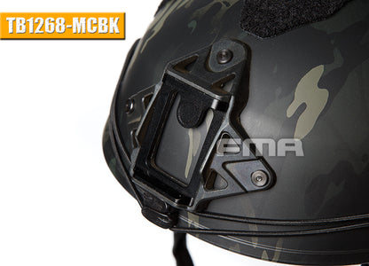 FMA TWF Tactical EXF Ballistic Helmet (L/XL) - Multicam BLACK (TB1268A) - APEXTAC GEAR