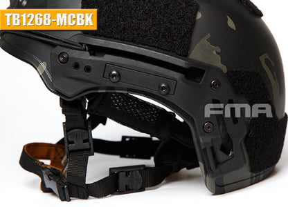 FMA TWF Tactical EXF Ballistic Helmet (L/XL) - Multicam BLACK (TB1268A) - APEXTAC GEAR