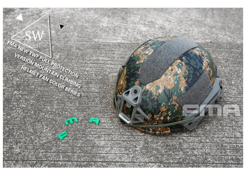 FMA TWF Tactical EXF Ballistic Helmet (L/XL) - MARPAT Woodland (TB1268A) - APEXTAC GEAR