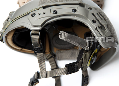 FMA TWF Tactical EXF Ballistic Helmet (L/XL) - FG Green (TB1268A) - APEXTAC GEAR