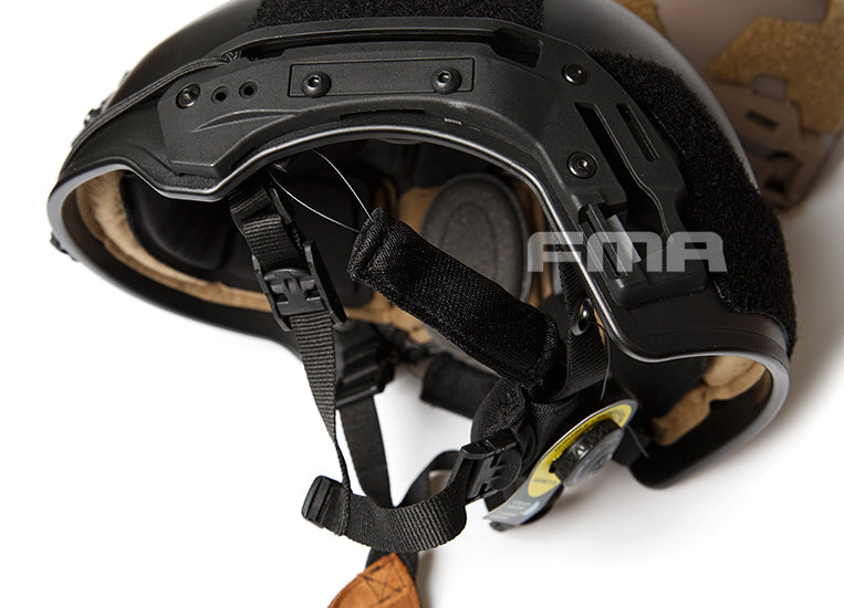 FMA TWF Tactical EXF Ballistic Helmet - BLACK (L/XL)(TB1268A) - APEXTAC GEAR
