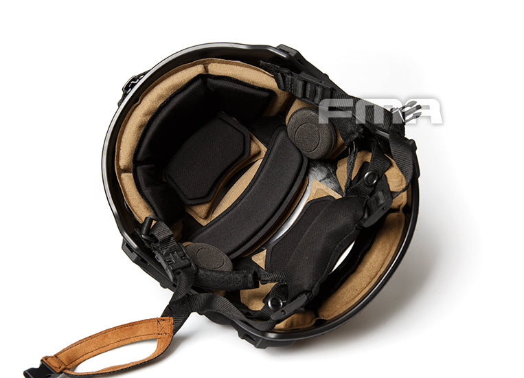 FMA TWF Tactical EXF Ballistic Helmet - BLACK (L/XL)(TB1268A) - APEXTAC GEAR