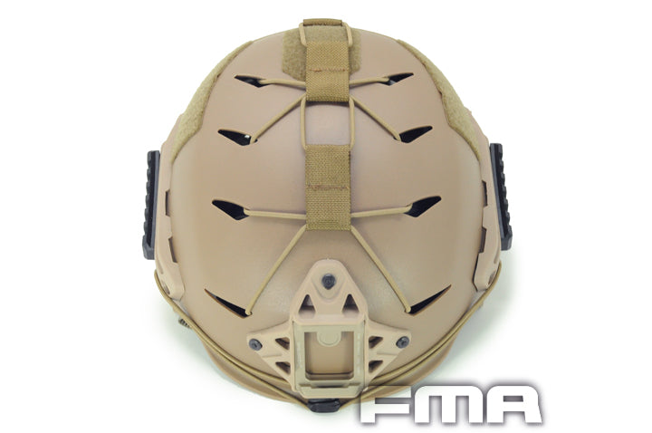 FMA Helmet Modified with Rubber Suits - FG (TB784) - APEXTAC GEAR