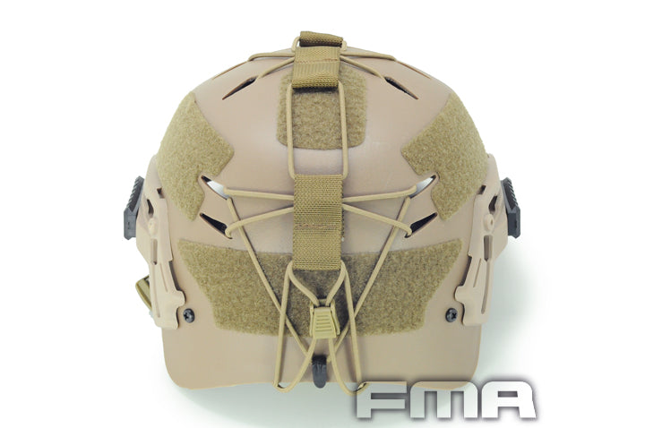 FMA Helmet Modified with Rubber Suits - FG (TB784) - APEXTAC GEAR