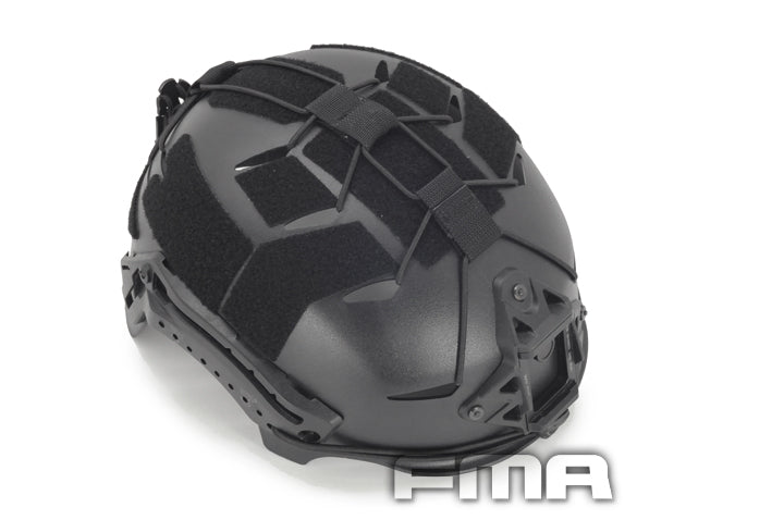 FMA Helmet Modified with Rubber Suits - BK (TB783) - APEXTAC GEAR