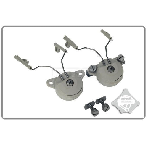 FMA EX Headset and Helmet Rail Adapter Set GEN1 - FG Green (TB997) - APEXTAC GEAR