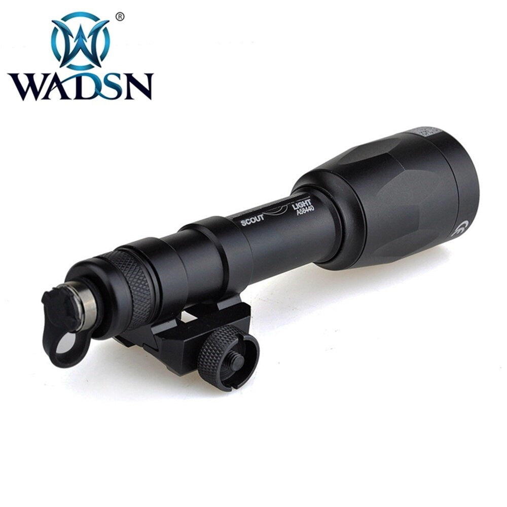 WADSN M600P Scout Light Rail Mount with Two Control Kit - BLACK - APEXTAC GEAR