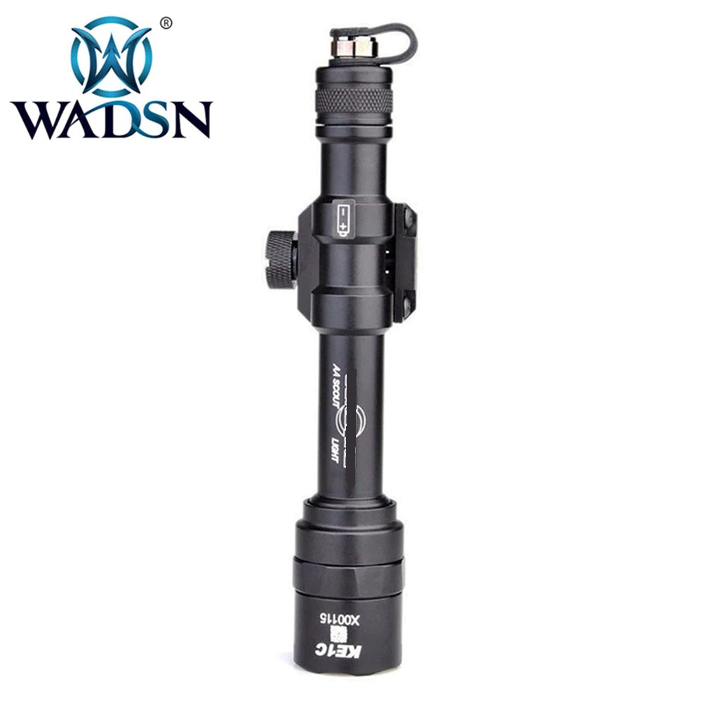 WADSN M600AA Scout Light Rail Mount with Two Control Kit - BLACK - APEXTAC GEAR