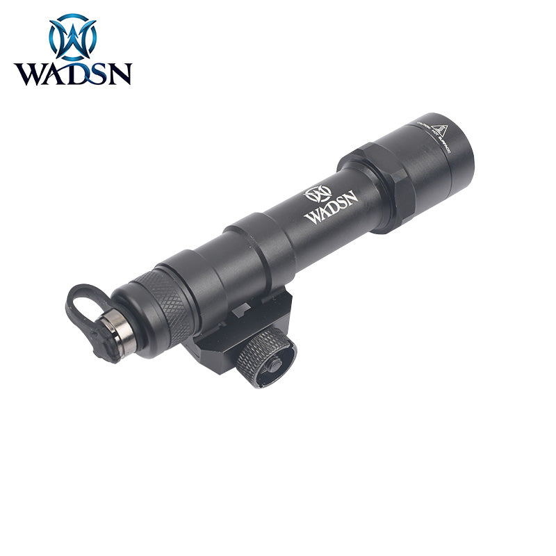 WADSN M600B Rail Mount Tactical LED Flashlight w/ Two Control Kit Version - BLACK - APEXTAC GEAR