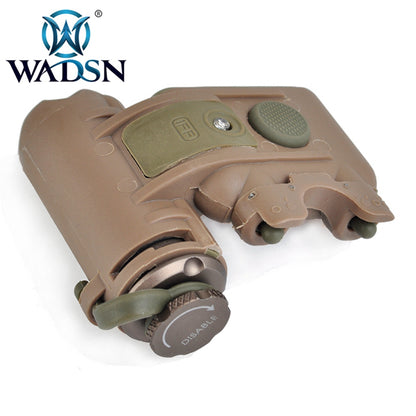 WADSN Gen 2 Helmet Light t (HL-1-A) White Red IR LED IFF - FDE TAN - APEXTAC GEAR