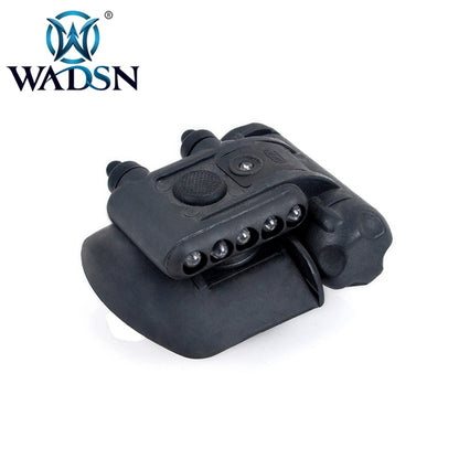 WADSN Gen 2 Helmet Light t (HL-1-A) White Red IR LED IFF - BLACK - APEXTAC GEAR
