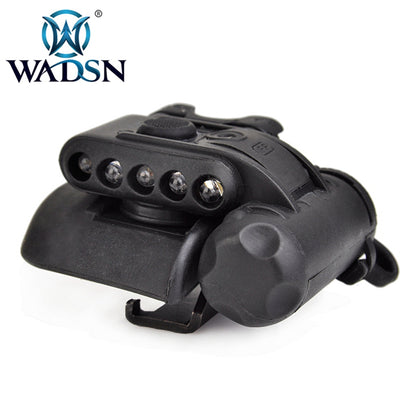 WADSN Gen 2 Helmet Light t (HL-1-A) White Red IR LED IFF - BLACK - APEXTAC GEAR