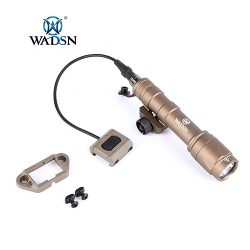 WADSN M600C SCOUT LIGHT Rail Mount Flashlight with Modlite ModButton Lite - TAN - APEXTAC GEAR