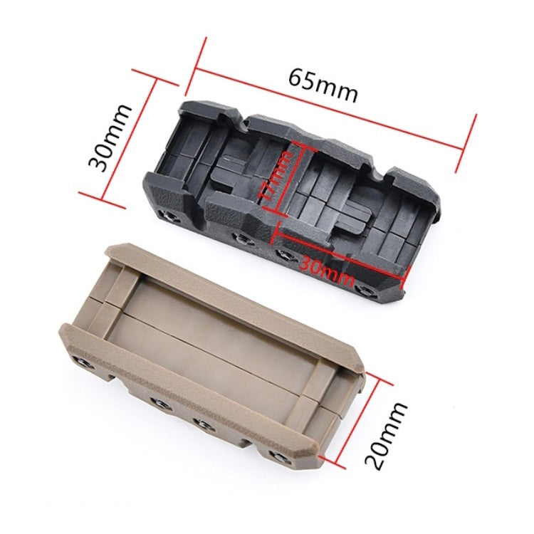 WADSN DUAL HRF RAMP Modbutton Switch Cage Rail Mount Device (WD07030) - APEXTAC GEAR