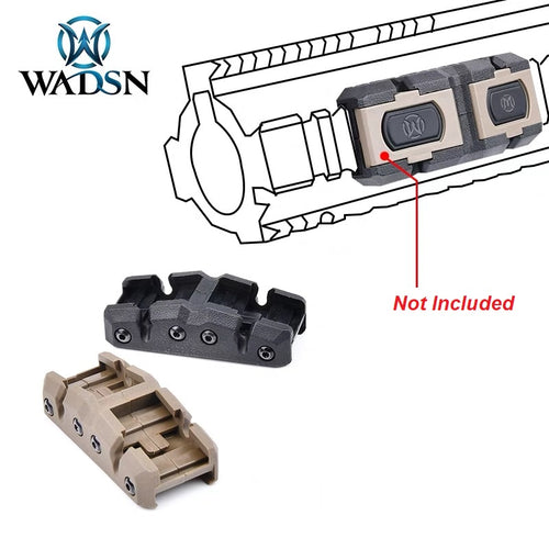 WADSN DUAL HRF RAMP Modbutton Switch Cage Rail Mount Device (WD07030) - APEXTAC GEAR