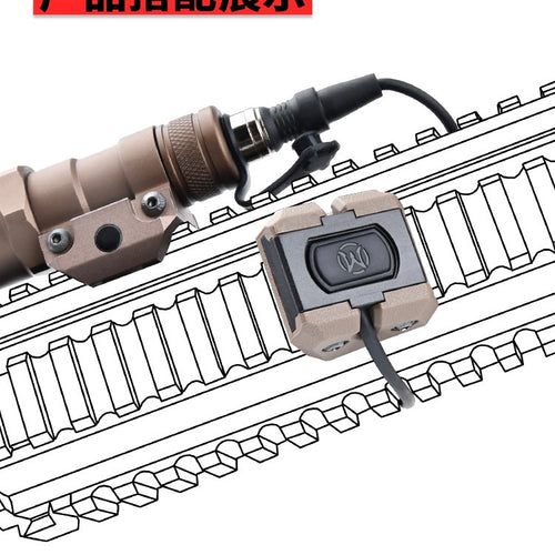 WADSN HRF RAMP Modbutton Switch Cage Rail Mount Device (WD07029) - APEXTAC GEAR