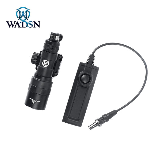 WADSN M300B Mini Scout Light W/ Dual Function Tape Switch - BLACK (WD04021) - APEXTAC GEAR