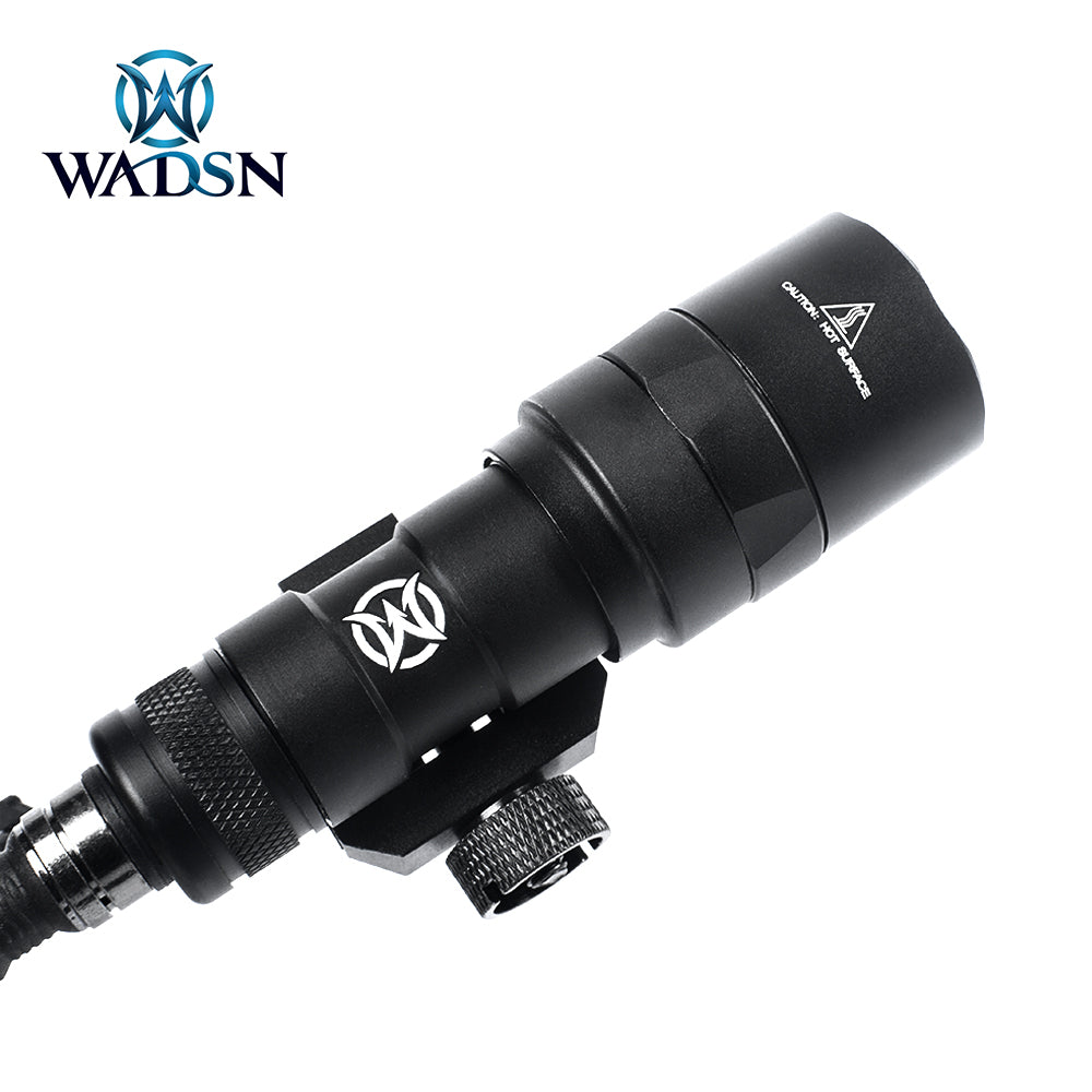 WADSN M300B Mini Scout Light W/ Dual Function Tape Switch - BLACK (WD04021) - APEXTAC GEAR