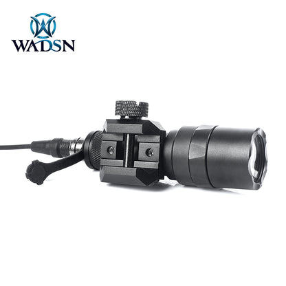 WADSN M300B Mini Scout Light W/ Dual Function Tape Switch - BLACK (WD04021) - APEXTAC GEAR