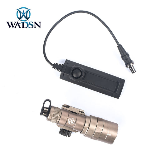 WADSN M300B Mini Scout Light W/ Dual Function Tape Switch - TAN (WD04021) - APEXTAC GEAR
