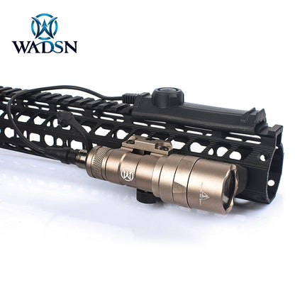 WADSN M300B Mini Scout Light W/ Dual Function Tape Switch - TAN (WD04021) - APEXTAC GEAR