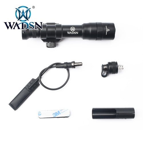 WADSN M600DF Dual Fuel Scout Light w/ Remote Tape Switch - BLACK (WD04001) - APEXTAC GEAR