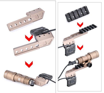 WADSN FUSION LightWing Adapter - TAN (LEFT) (WD04023) - APEXTAC GEAR