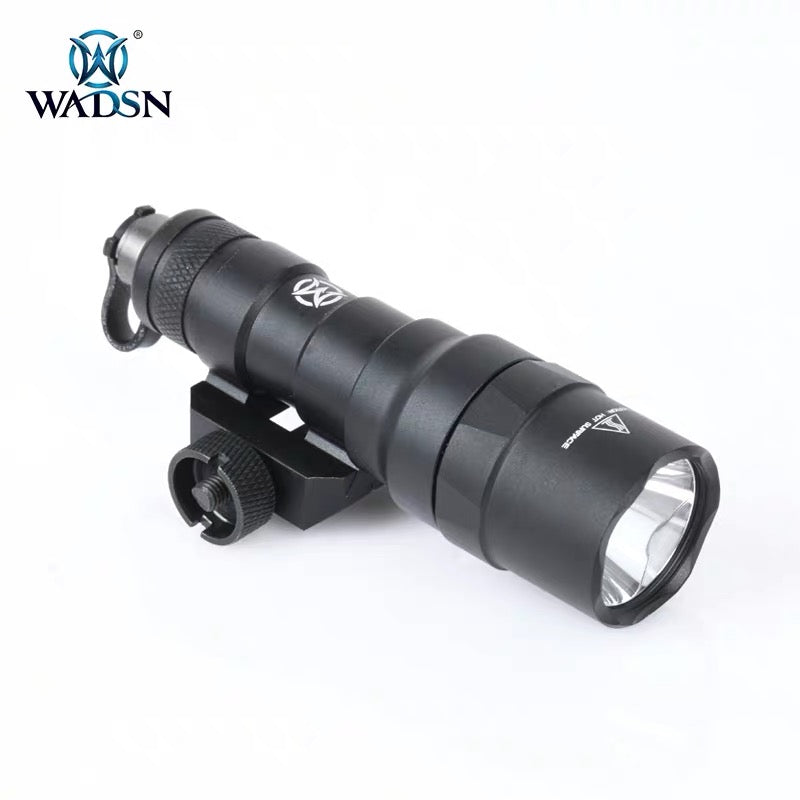 WADSN M300SF Single Fuel SCOUT LIGHT with Two Control Kit Version - BLACK - APEXTAC GEAR
