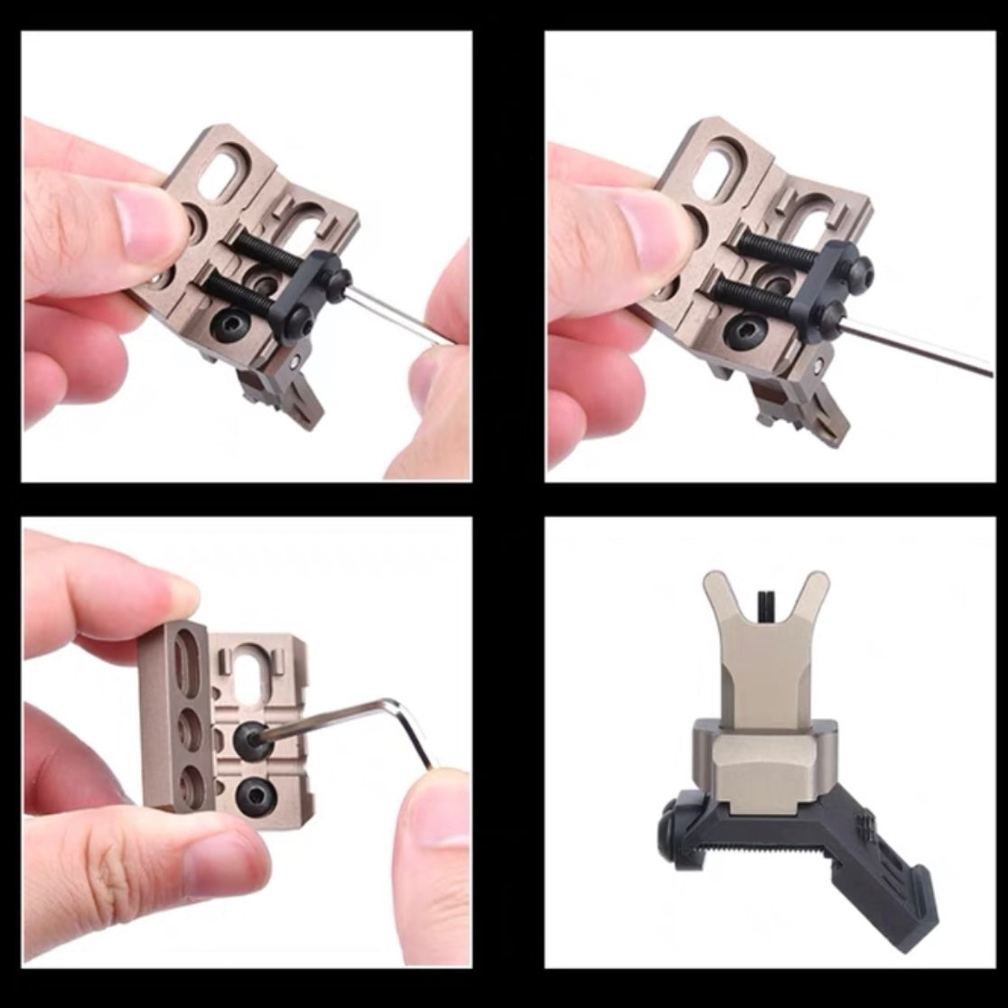 WADSN FUSION Backup Iron Sight - Folding (WDX058) - APEXTAC GEAR