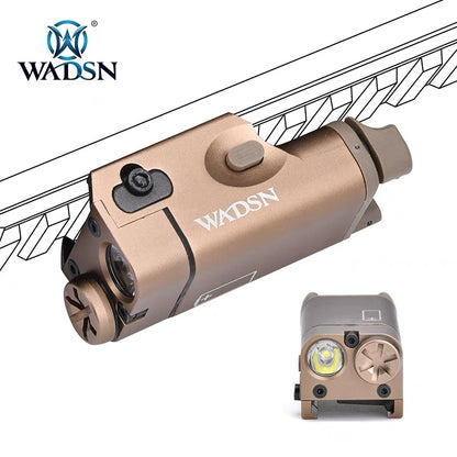 WADSN XC1 Compact Tactical Light LED Flashlight - TAN - APEXTAC GEAR