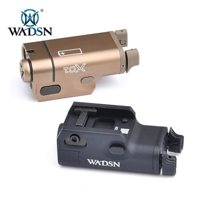 WADSN XC1 Compact Tactical Light LED Flashlight - BLACK - APEXTAC GEAR