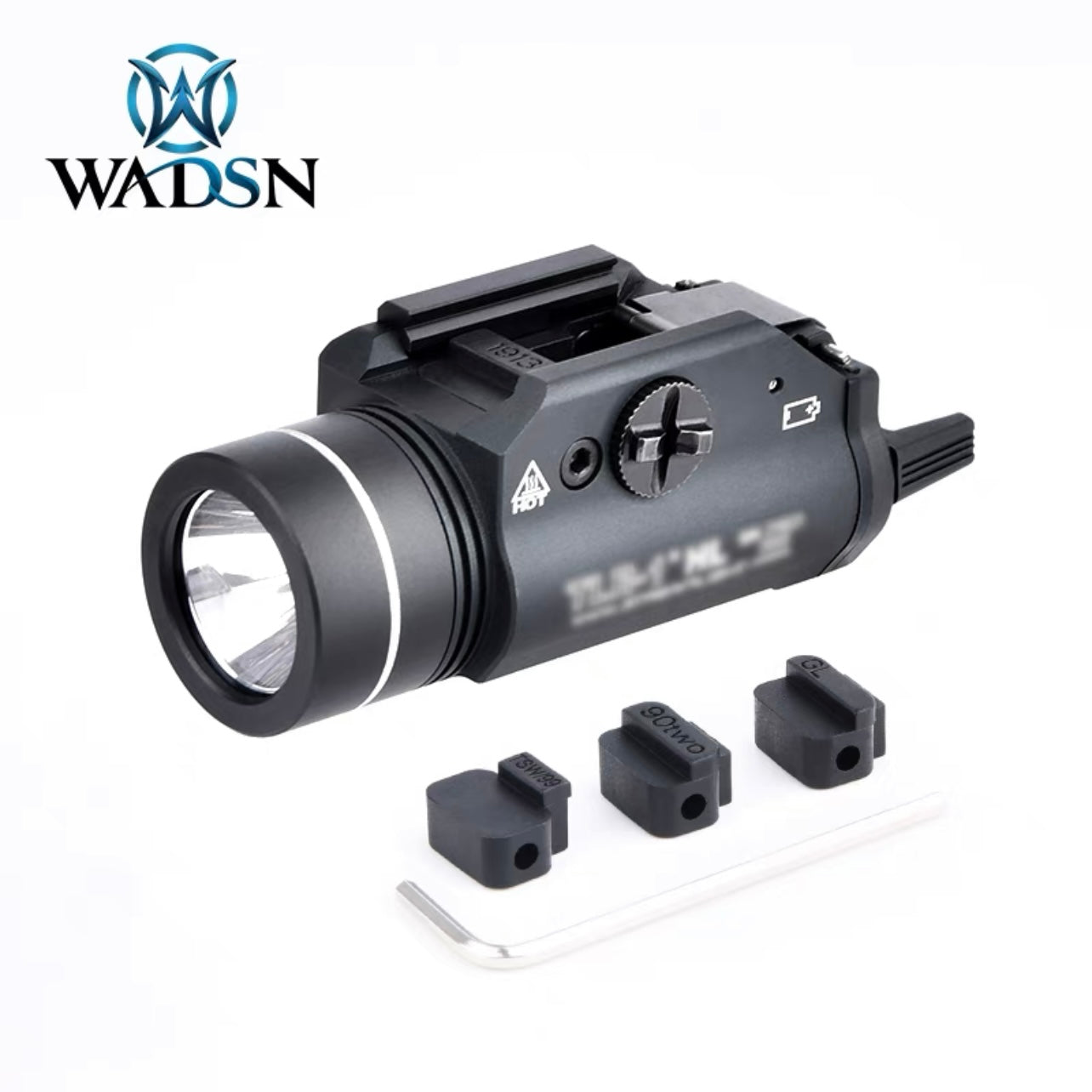 WADSN TLR HL Tactical LED Pistol Light - BLACK - APEXTAC GEAR