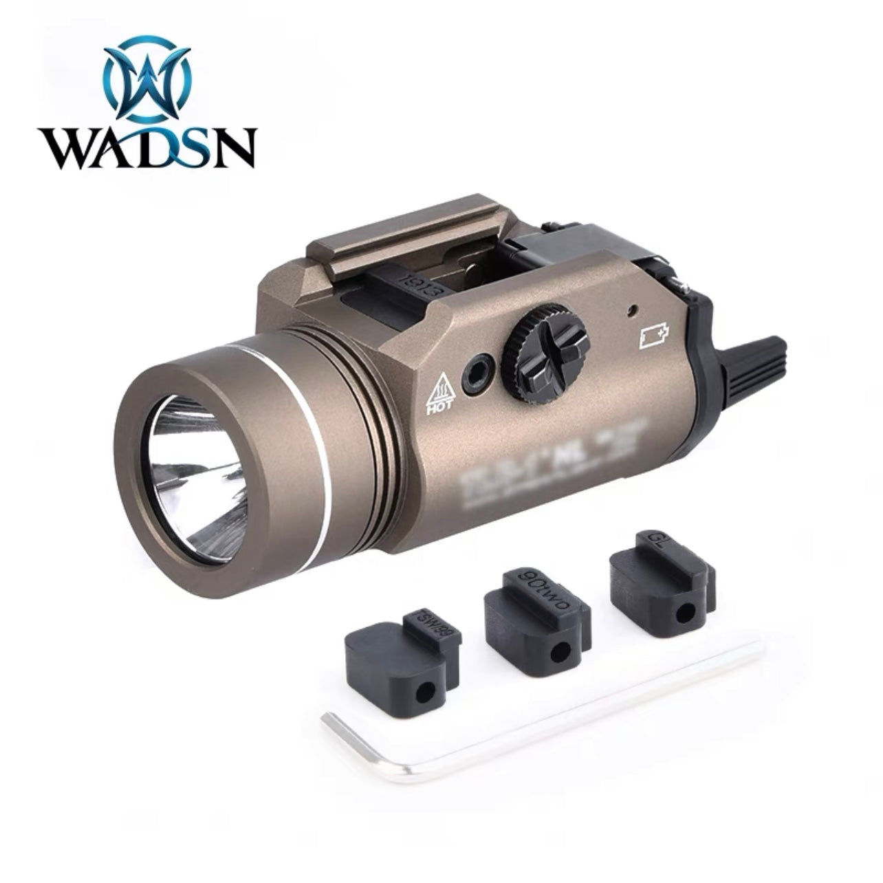WADSN TLR HL Tactical LED Pistol Light - TAN - APEXTAC GEAR