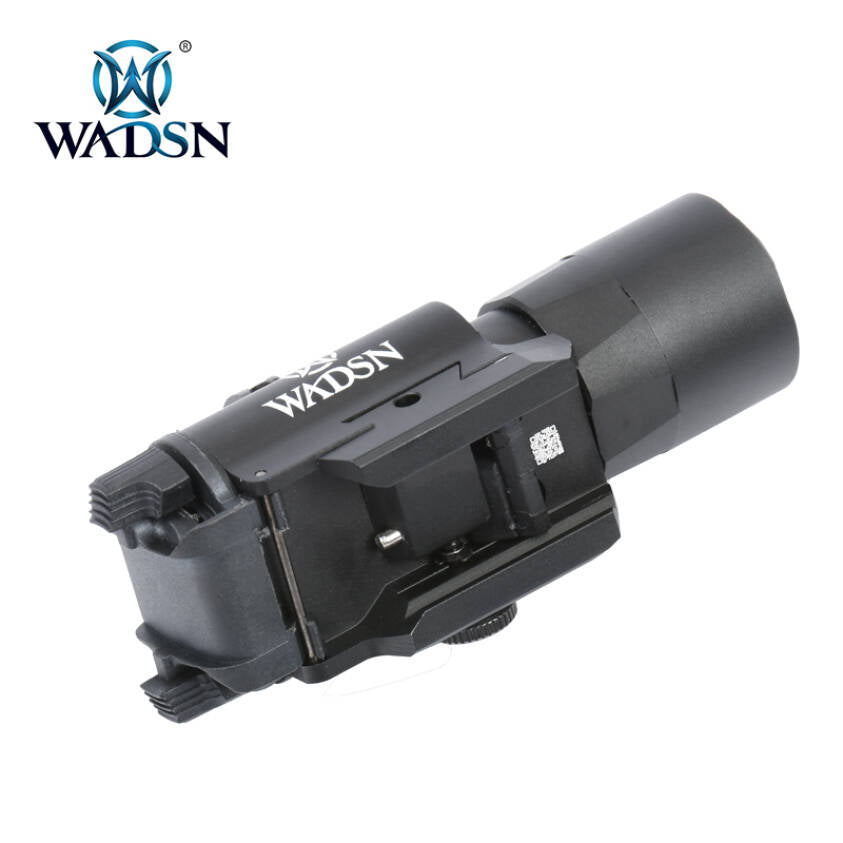 WADSN X400 Tactical LED Pistol Light w/ Red Laser - BLACK (WD04005) - APEXTAC GEAR