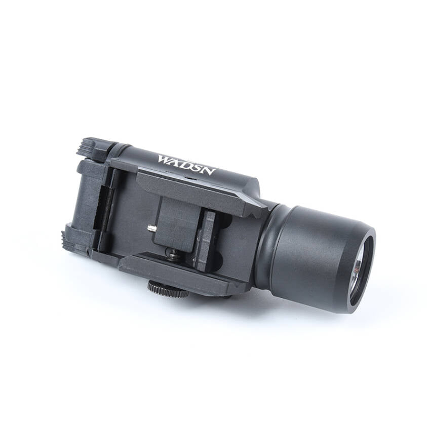 WADSN X400 Tactical LED Pistol Light w/ Red Laser - BLACK (WD04005) - APEXTAC GEAR