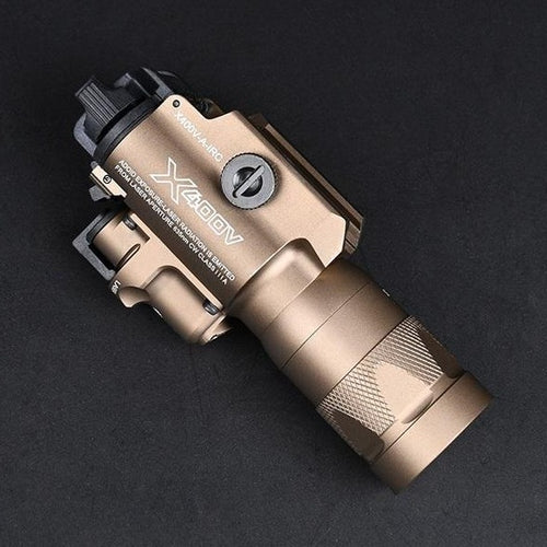 WADSN X400V Tactical LED Pistol Strobe Light w/ Red Laser - TAN (WD04020) - APEXTAC GEAR