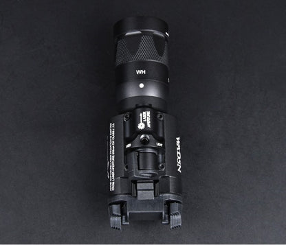 WADSN X400V Tactical LED Pistol Strobe Light w/ Red Laser - BLACK (WD04020) - APEXTAC GEAR