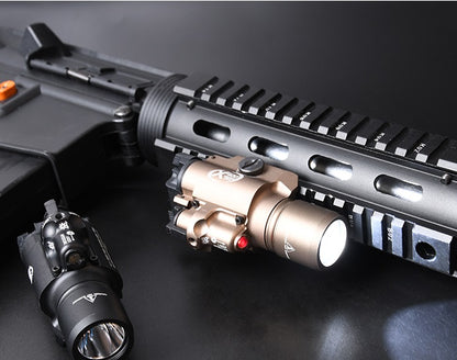 WADSN X400 Tactical LED Pistol Light w/ Red Laser - BLACK (WD04005) - APEXTAC GEAR