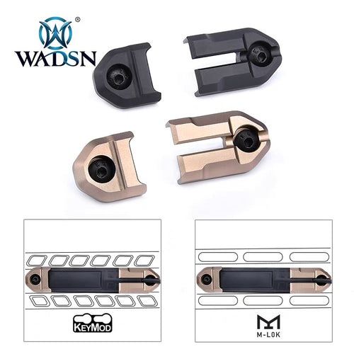 WADSN Switch M-LOK Rail Mount Plates for PEQ Laser Flashlight Pressure Pad - APEXTAC GEAR