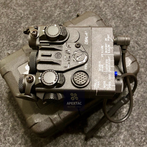 WADSN DBAL-A2 Integrated Green Laser IR Pointer / Light Aimming Device - BLACK - APEXTAC GEAR