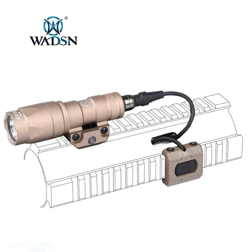 WADSN M300A Scout Light LED Flashlight with Modlite ModButton Lite Switch - TAN - APEXTAC GEAR