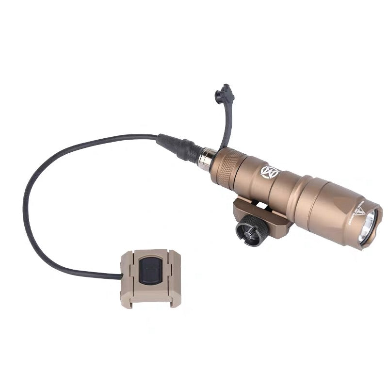 WADSN M300A Scout Light LED Flashlight with Modlite ModButton Lite Switch - TAN - APEXTAC GEAR