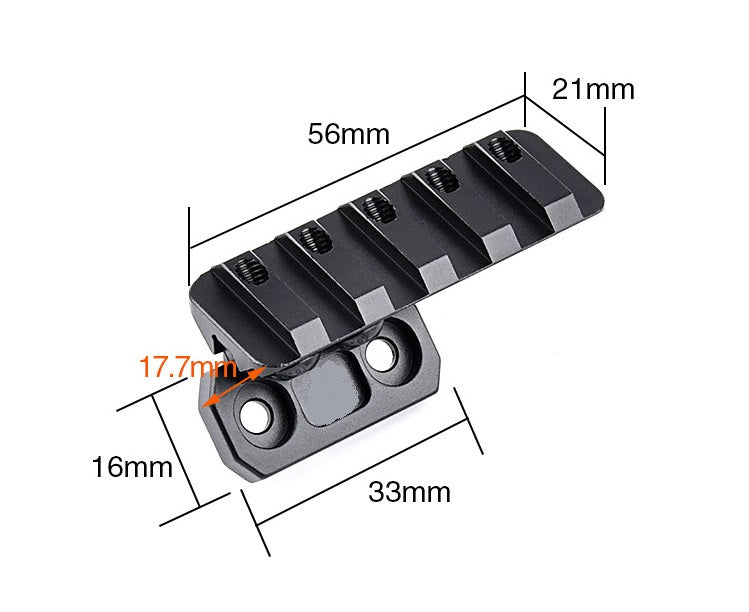 WADSN Thorntail2 1913 M-LOK & Keymod Offset Light Mount (WD02015) - APEXTAC GEAR