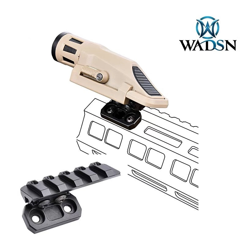 WADSN Thorntail2 1913 M-LOK & Keymod Offset Light Mount (WD02015) - APEXTAC GEAR