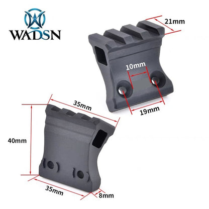 WADSN DD M-Lok and Keymod 1 O'Clock Offset Rail Flashlight Mount - TAN(ME08032) - APEXTAC GEAR