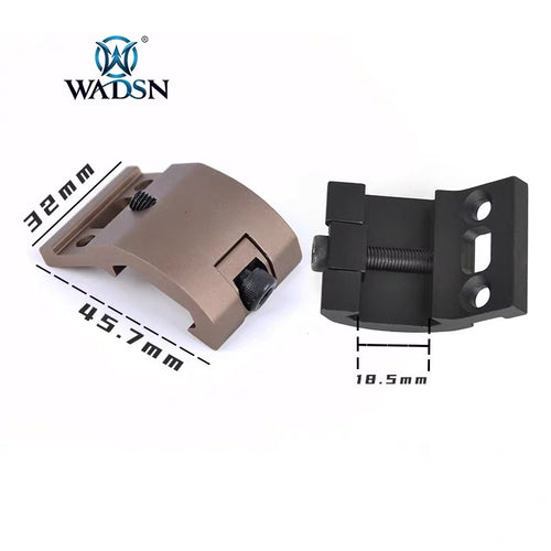 WADSN Tactical Flashlight Offset Rail Mount for M600 M300 Scout Light - APEXTAC GEAR