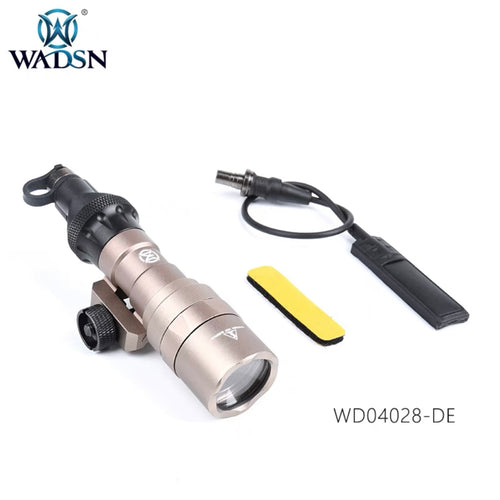 WADSN M300C Mini Scout Light LED Flashlight SL07 Scout Dual Switch Version - TAN - APEXTAC GEAR
